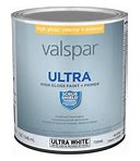 Valspar High-Gloss Ultra White Acrylic Interior/Exterior Door And Trim Paint (1-Quart) | 007.0739846.005
