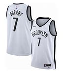 Kevin Durant Nike White Brooklyn Nets Swingman Jersey - Association Edition Size: 2XL