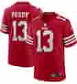 Men's Brock Purdy Nike Scarlet San Francisco 49Ers Game Player Jersey Size: XL