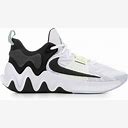Men's Nike Giannis Immortality 2 Basketball Shoes In White/Black/Volt Size 13