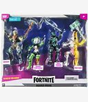 Fortnite Squad Mode 4 Pack - Four 4-Inch Articulated Glow-In-The-Dark Figures And Harvesting Tool Accessories