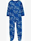 Boys 4-14 Carter's 1-Piece Footie Pajamas, Boy's, Blue Bear