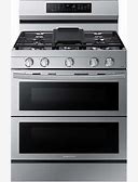 Samsung - 6.0 Cu. Ft. Smart Freestanding Gas Range With Flex Duo, Stainless Cooktop & Air Fry - Stainless Steel