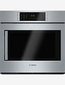 Bosch HBLP451RUC Benchmark 30 Inch Wide 4.6 Cu. Ft. Single Electric Oven With Right Hinge Door Stainless Steel Cooking Appliances Wall Ovens Single