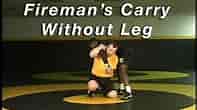 2 on 1 to No Leg Fireman's Carry - Cary Kolat Wrestling Moves