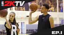 NBA 2KTV S2. Ep. 1 - Steph Curry Shares Shooting Advice & 2K16 Gameplay Tips