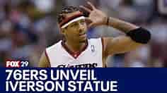 🏀 Philadelphia 76ers unveil Allen Iverson sculpture