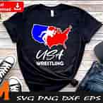 USA Wrestling, Wrestling Team svg, USA Wrestli…