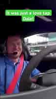 Kyle Busch vs. Dale Earnhardt Jr. in the pace car! #nascar