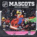 NHL 12" X 2024 Mascots 16-Month Wall Calendar