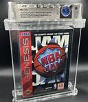 Original 1993 Nba Jam Sega Genesis Video Game Wata 8.5 Graded Rare