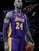 BREN Kobe Bryant Basketball Sports Legend Star Signed Art Poster Canvas Wall Art Unframe 12X18inch For Basketball Fans Room Club Decoration