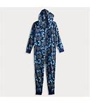 Boys 4-20 Sonoma Goods For Life® Microfleece One-Piece Pajamas, Boy's, Size: 4-5, Blue